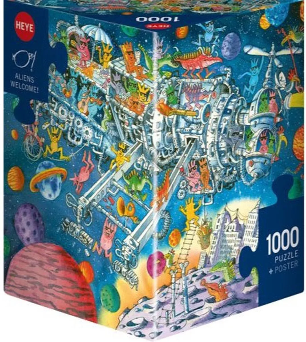 Heye Aliens Welcome! Puzzel