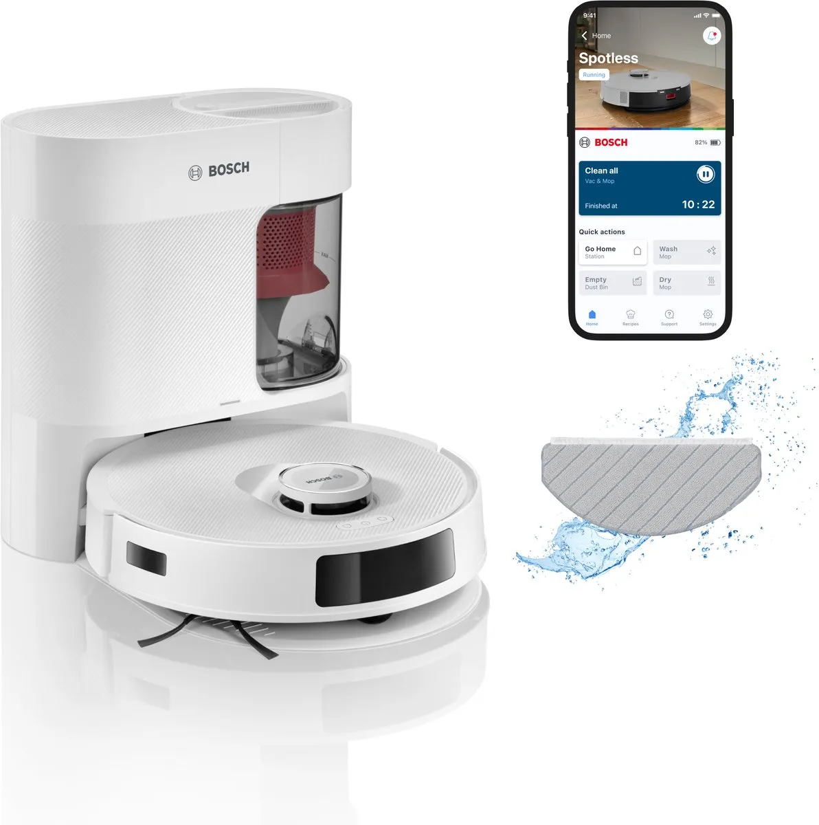 Bosch BCRD2W Robotstofzuiger
