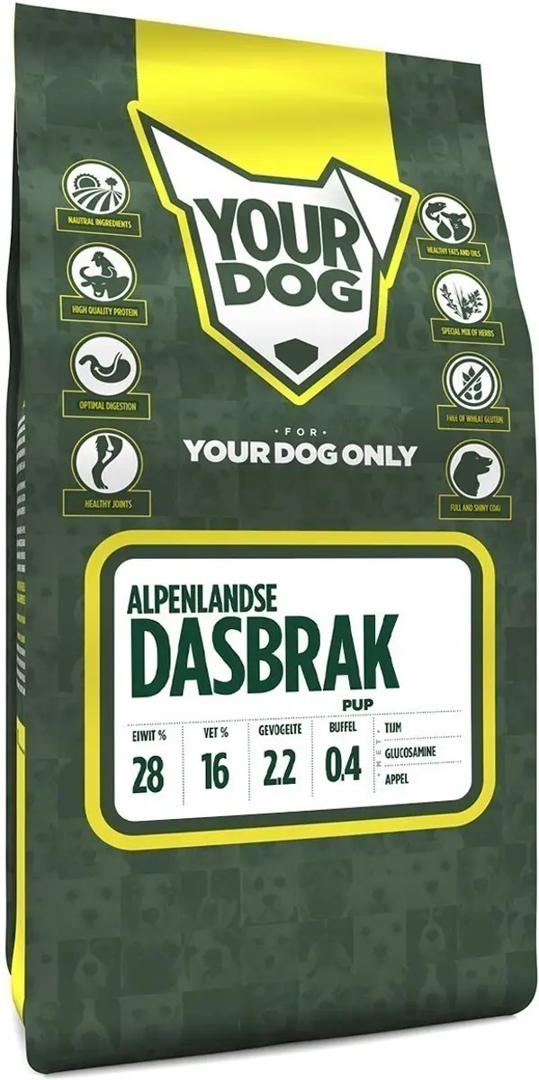 Yourdog alpenlandse dasbrak pup