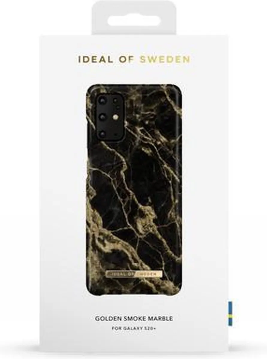 iDeal of Sweden Fashion Case Samsung Galaxy S20+ - Goud/Zwart