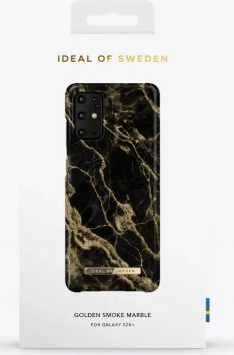 iDeal of Sweden Fashion Case Samsung Galaxy S20+ - Goud/Zwart