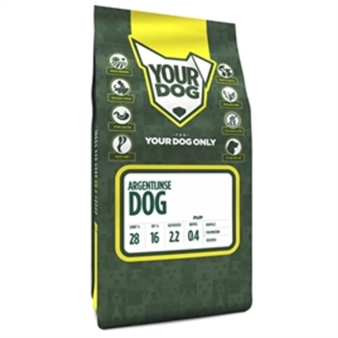 Yourdog Argentijnse Dog Pup Hondenbrokken - 12 kg - afbeelding 3 van 3