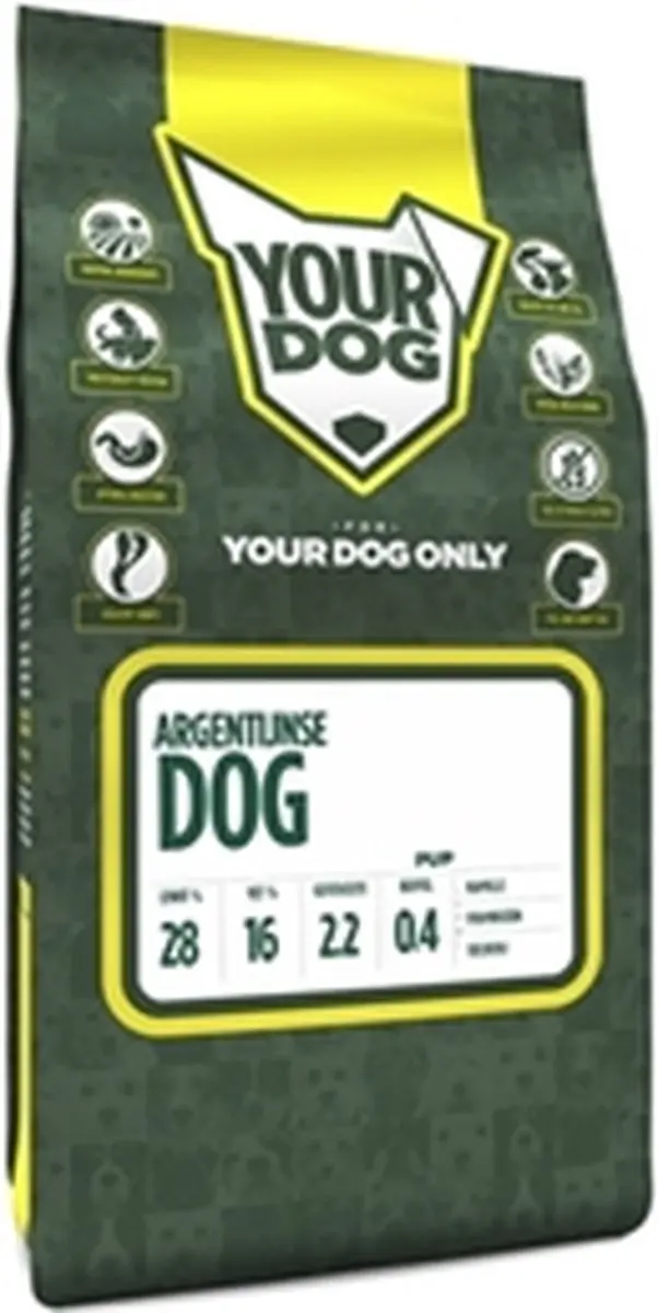 Yourdog Argentijnse Dog Hondenbrokken Volwassen - 12 kg - afbeelding 3 van 3
