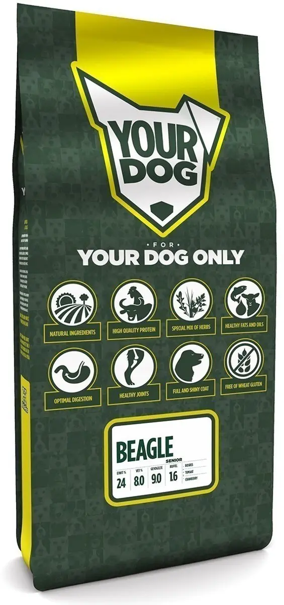 Yourdog Beagle Senior Hondenbrokken
