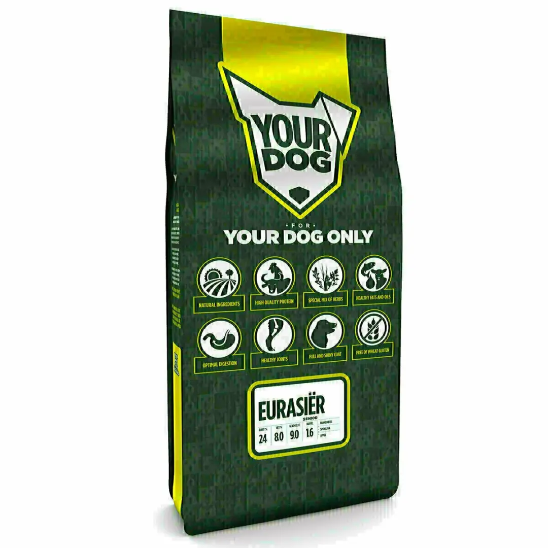 Yourdog Eurasiër Senior Hondenbrokken - 12kg - afbeelding 4 van 4