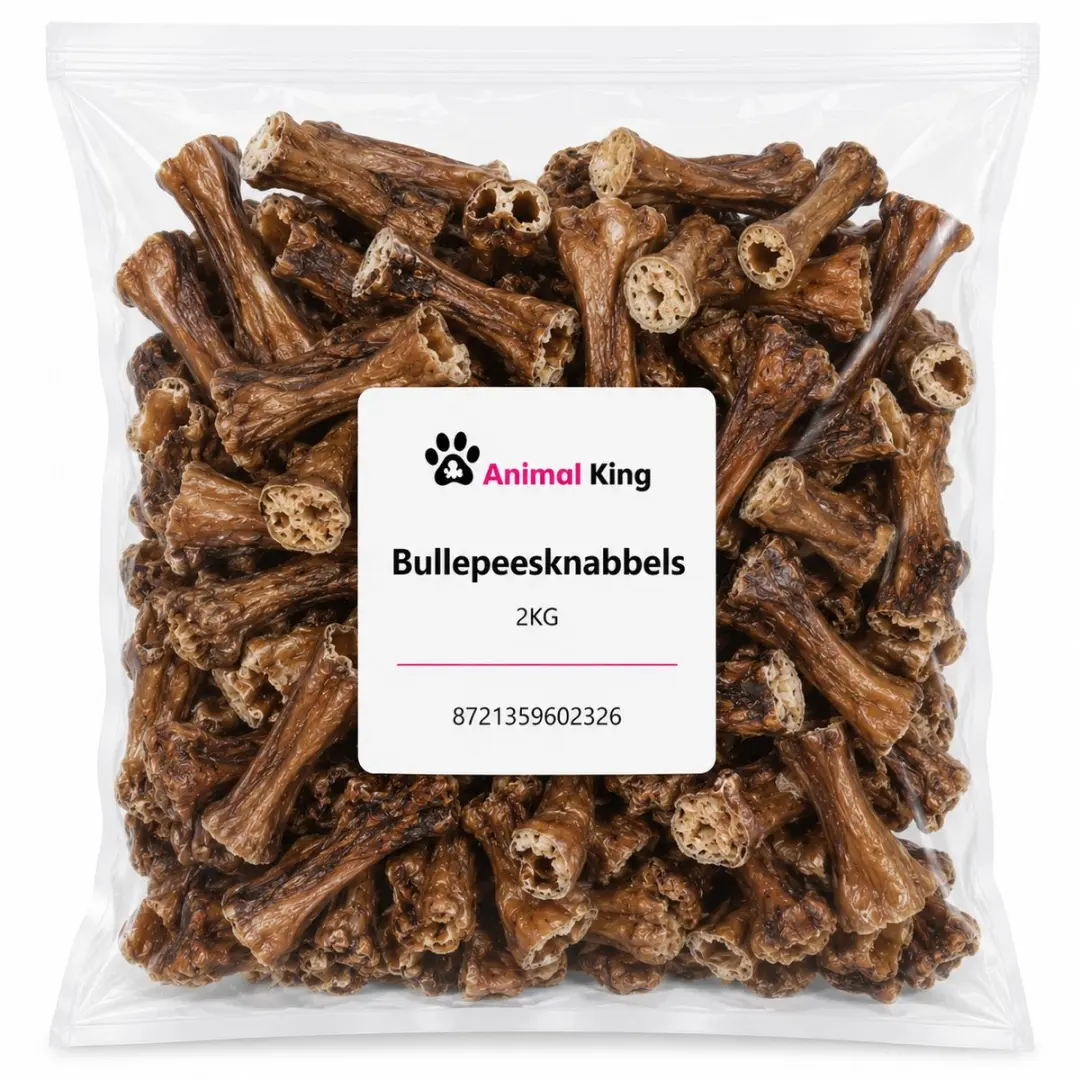 bullepees knabbels 2 kg hondensnack