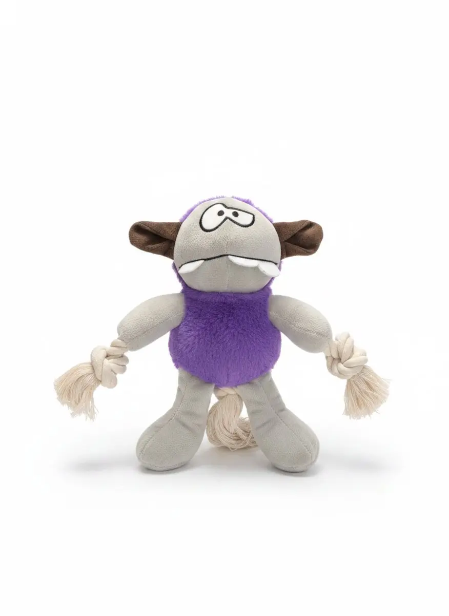 Hondenspeeltje Knuffel met Touw voor Honden