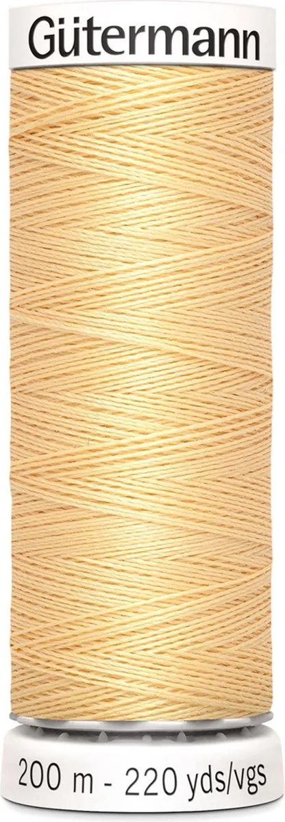 Gutermann Polyester Naaigaren Geel 200m