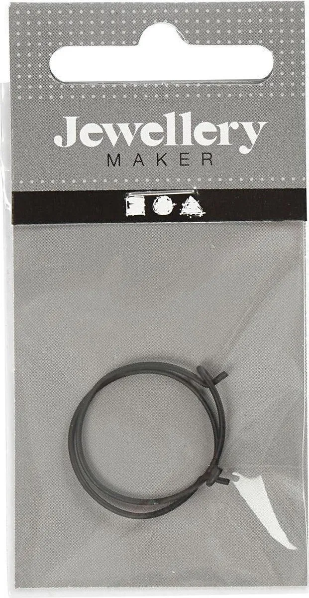 Creativ Company Creotime Oorbellen 20mm - 8 Stuks Zwart