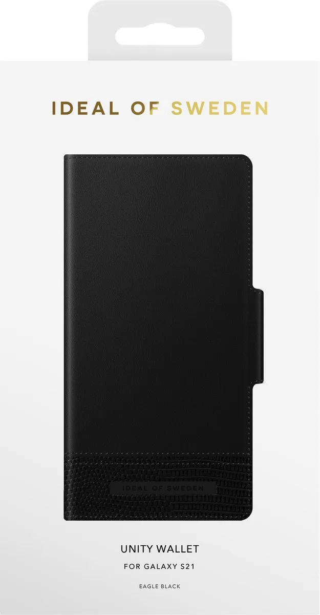 iDeal of Sweden Unity Wallet S21 - 3 Pasjes - Zwart