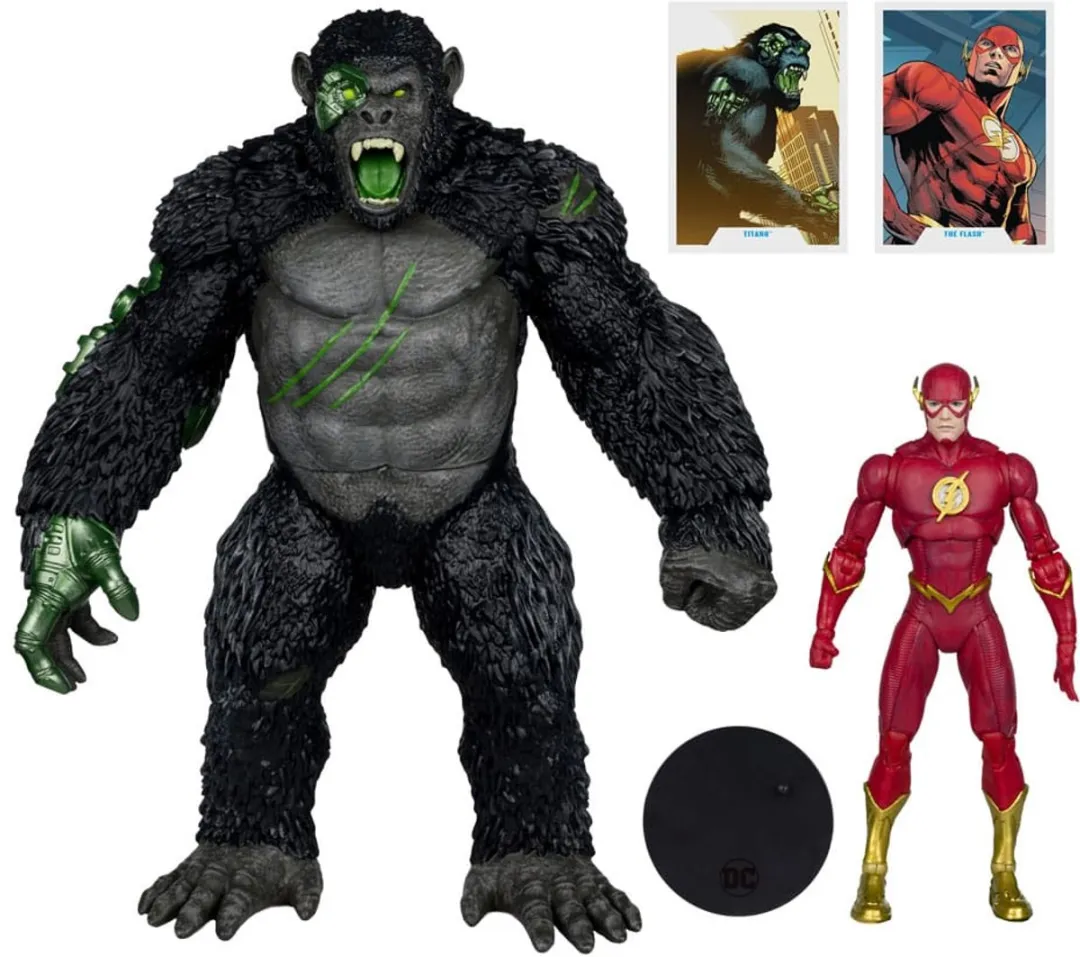 McFarlane Toys DC Multiverse Action Figure 2-Pack Flash vs. Titano MCF17584 - afbeelding 6 van 6