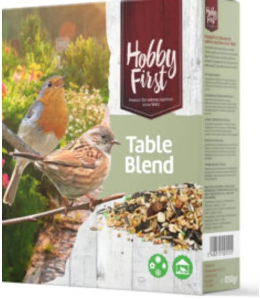 HobbyFirst Wildlife Table Blend Vogelvoer - 850g - afbeelding 2 van 4
