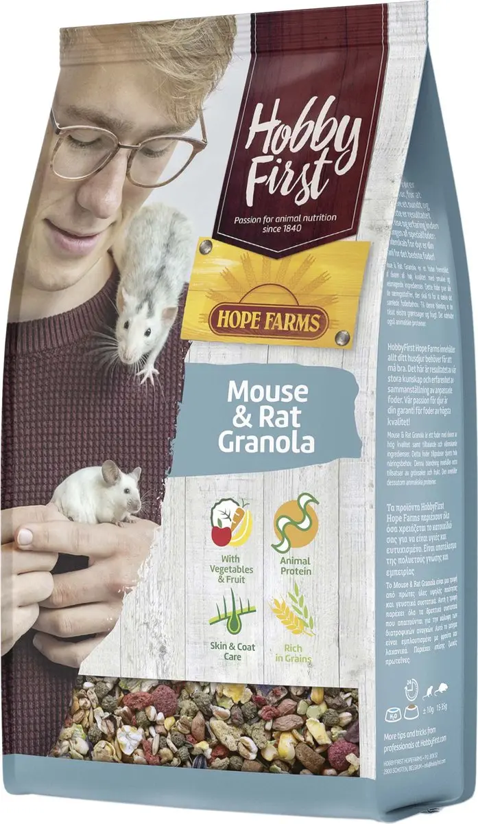 HobbyFirst Hope Farms Mouse & Rat Granola - 800g - afbeelding 2 van 3