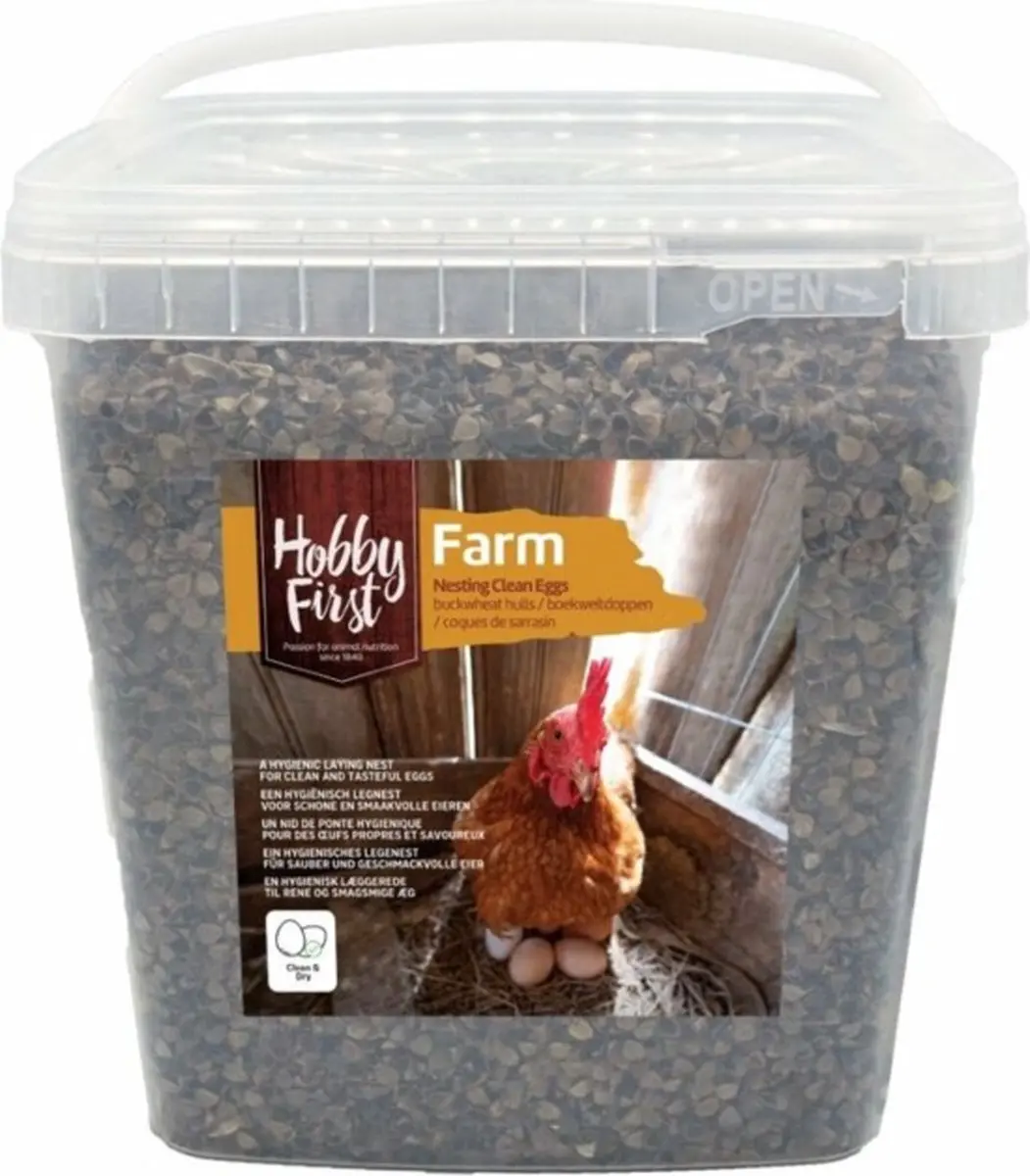 HobbyFirst Farm Nesting Boekweitdoppen
