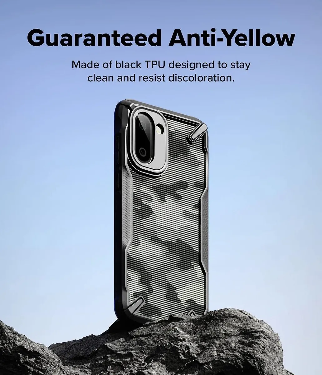 Ringke Fusion X Hoesje OnePlus 15R - Camo Zwart