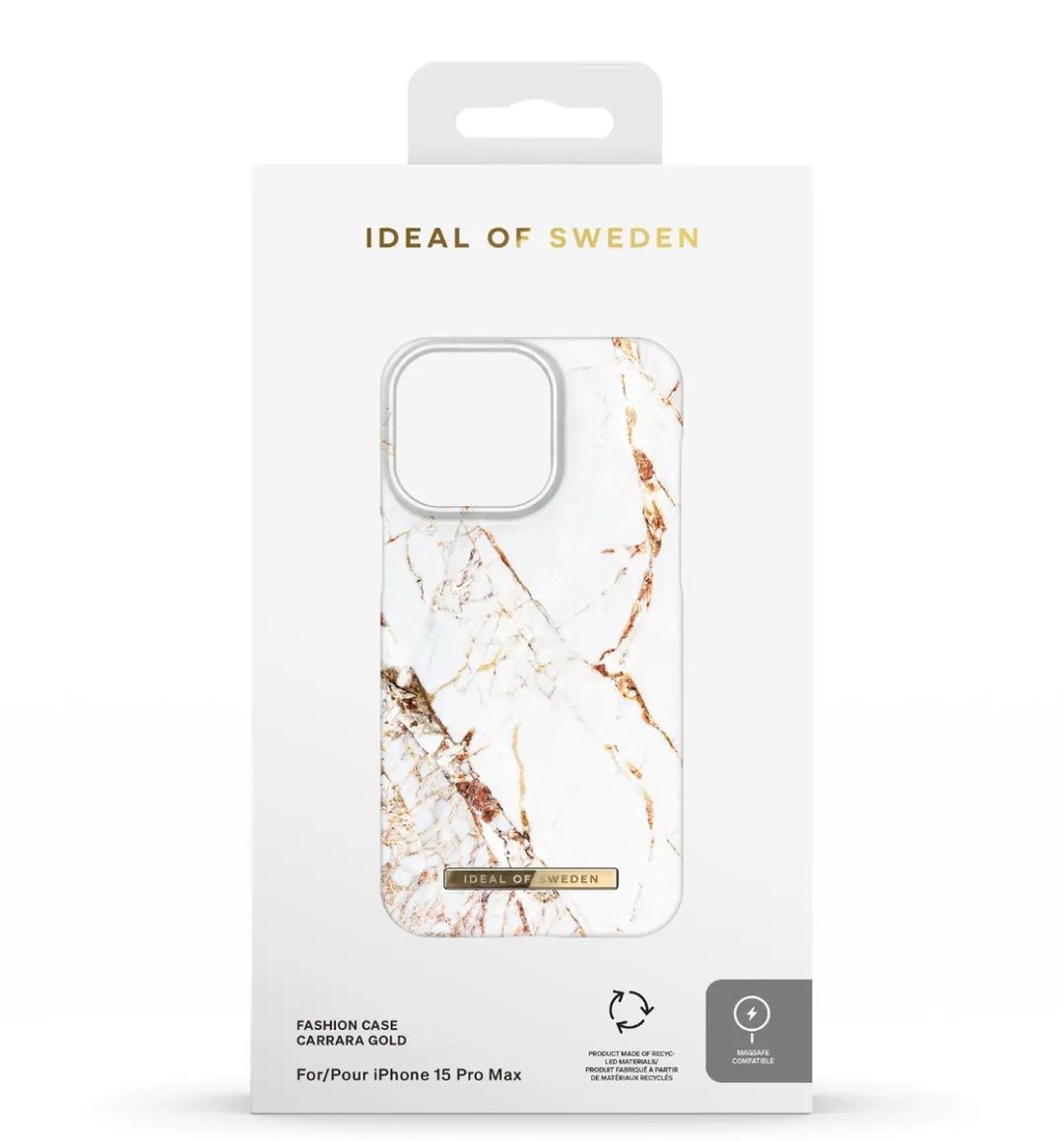 iDeal of Sweden iPhone 15 Pro Max Backcover - Carrara Gold - IDFCMS-I2367P-46 - afbeelding 6 van 6