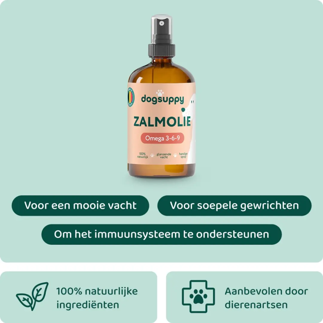 DogSuppy Zalmolie voor Honden 250ml - afbeelding 3 van 6