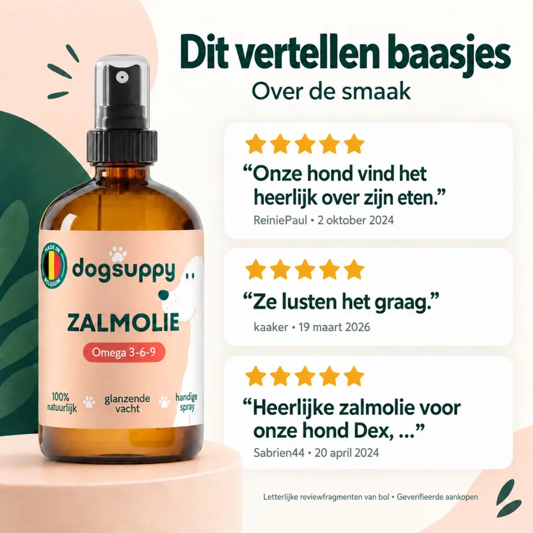 DogSuppy Zalmolie voor Honden 250ml - afbeelding 6 van 6