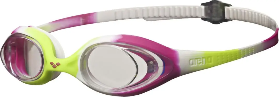 Arena Spider Junior Kinderzwembril - Roze/Geel/Wit