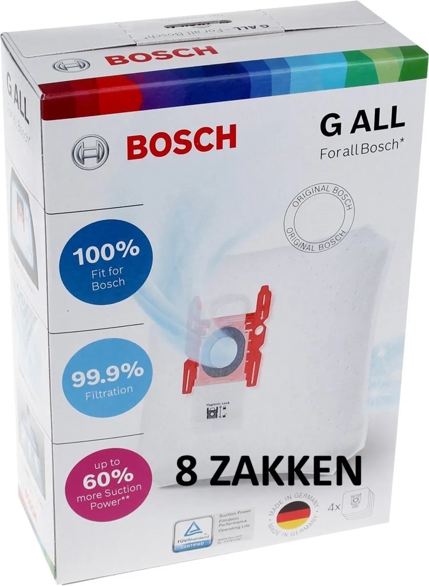 Bosch BBZ41FG Stofzuigerzakken Type G