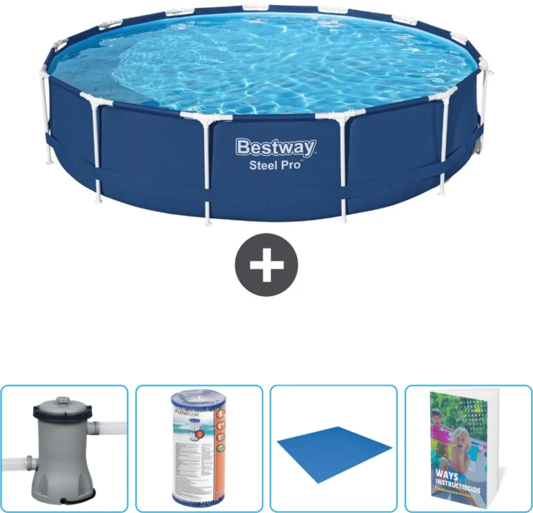Bestway Steel Pro Zwembad 396x84cm
