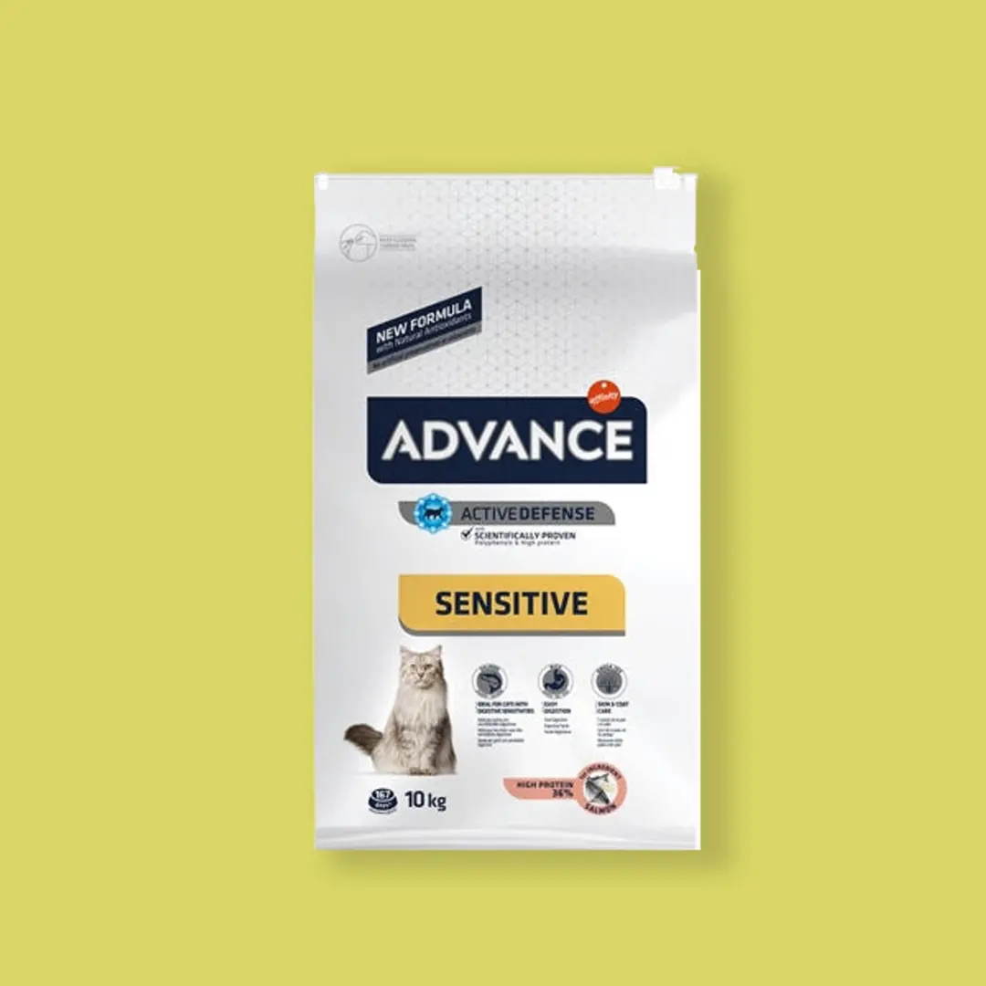 Advance Sensitive Salmon and Rice Kattenvoer - 2x10kg - afbeelding 4 van 6