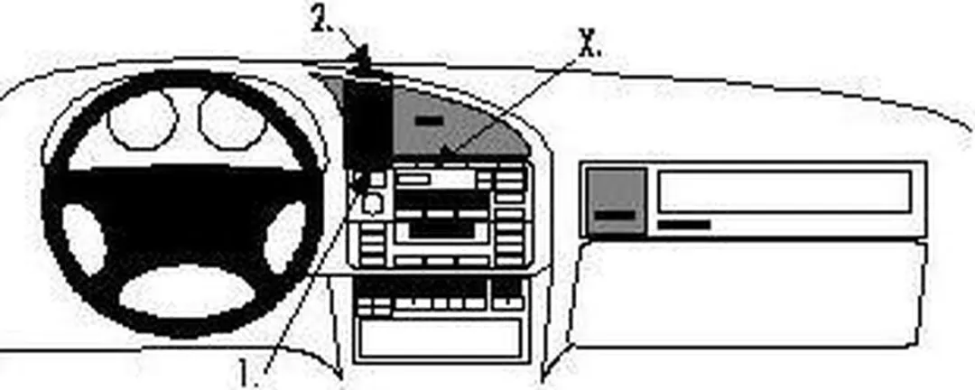 Brodit ProClip Center Mount 852043