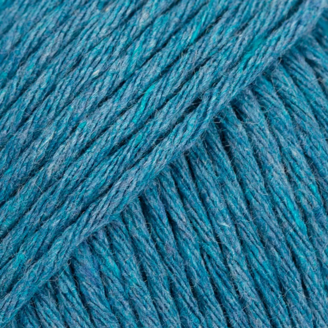 Drops Cotton Light Uni Colour Petrolblauw Garen