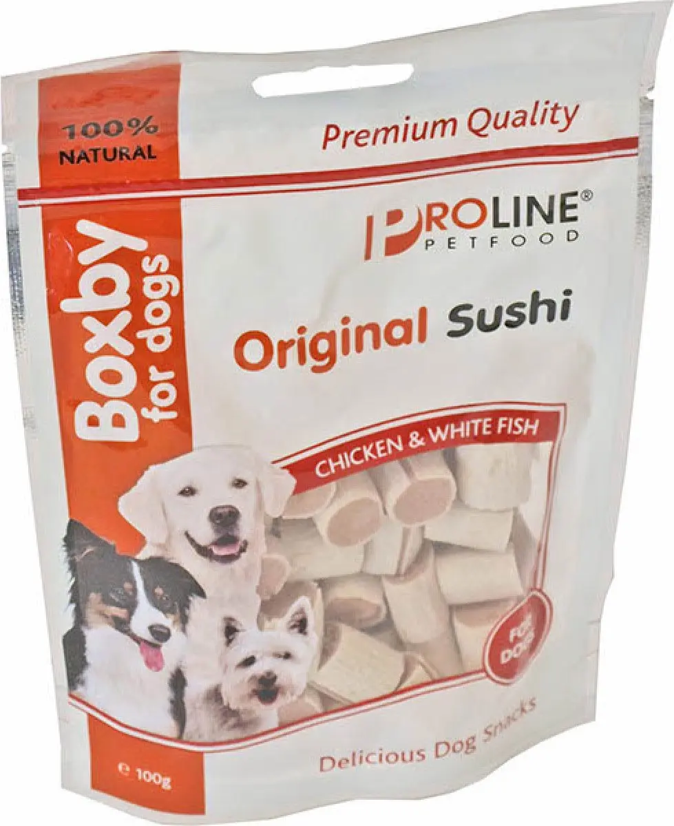 Proline Boxby Original Sushi Hondensnacks - 2x100g - afbeelding 4 van 6