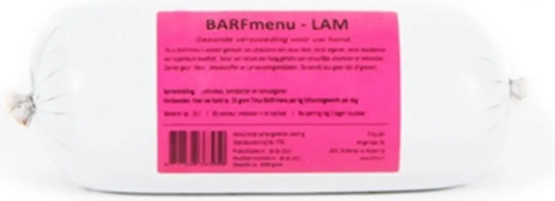 Barfmenu lam