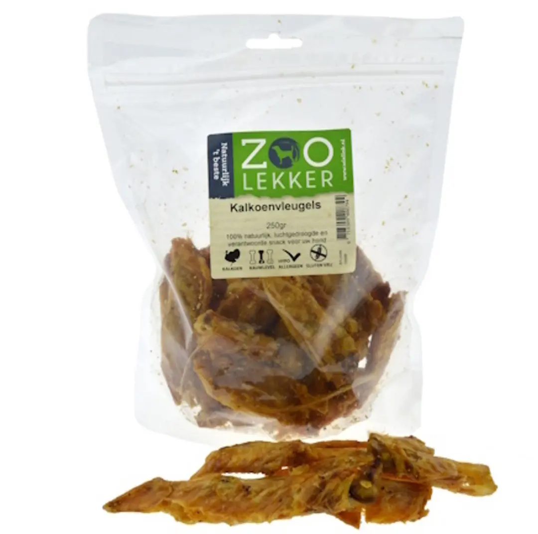 Zoolekker Kalkoenvleugels hondensnack