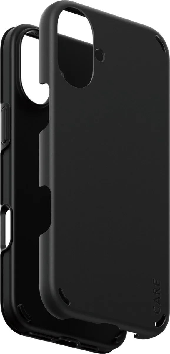 PanzerGlass CARE by Feature Case Double Defense iPhone 15 Pro Max Hoes - Zwart