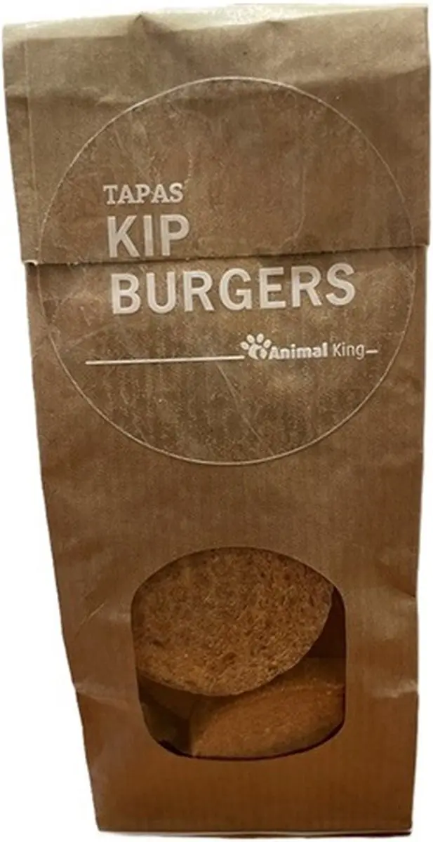 Kipburgers-3 zakjes-hondensnacks-Animal King