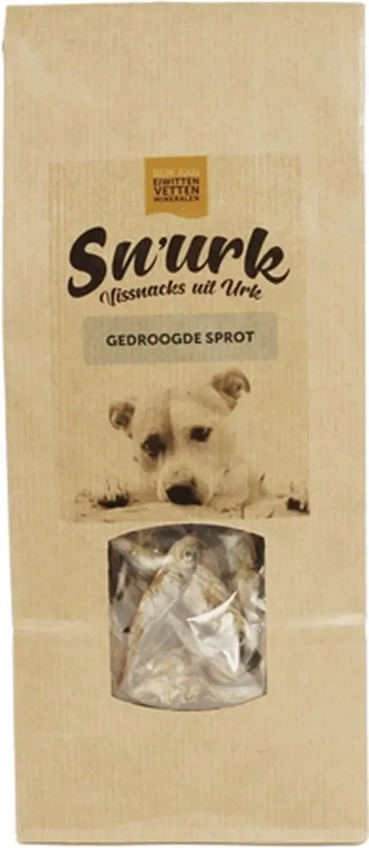Sn'urk Gedroogde Sprot Hondensnack 75g - afbeelding 5 van 5