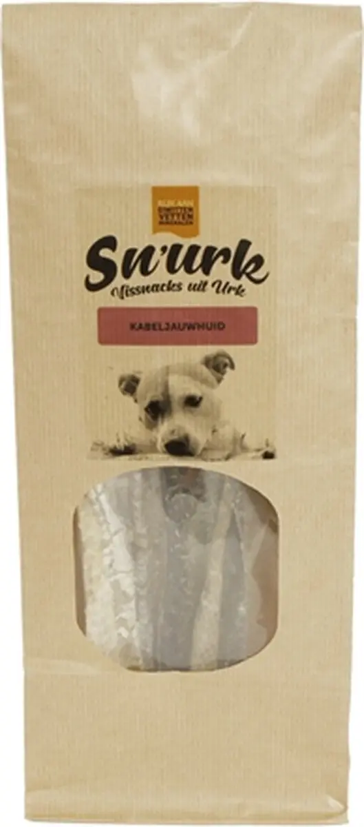 Sn'urk Kabeljauwhuid Hondensnack - 75g - afbeelding 2 van 5