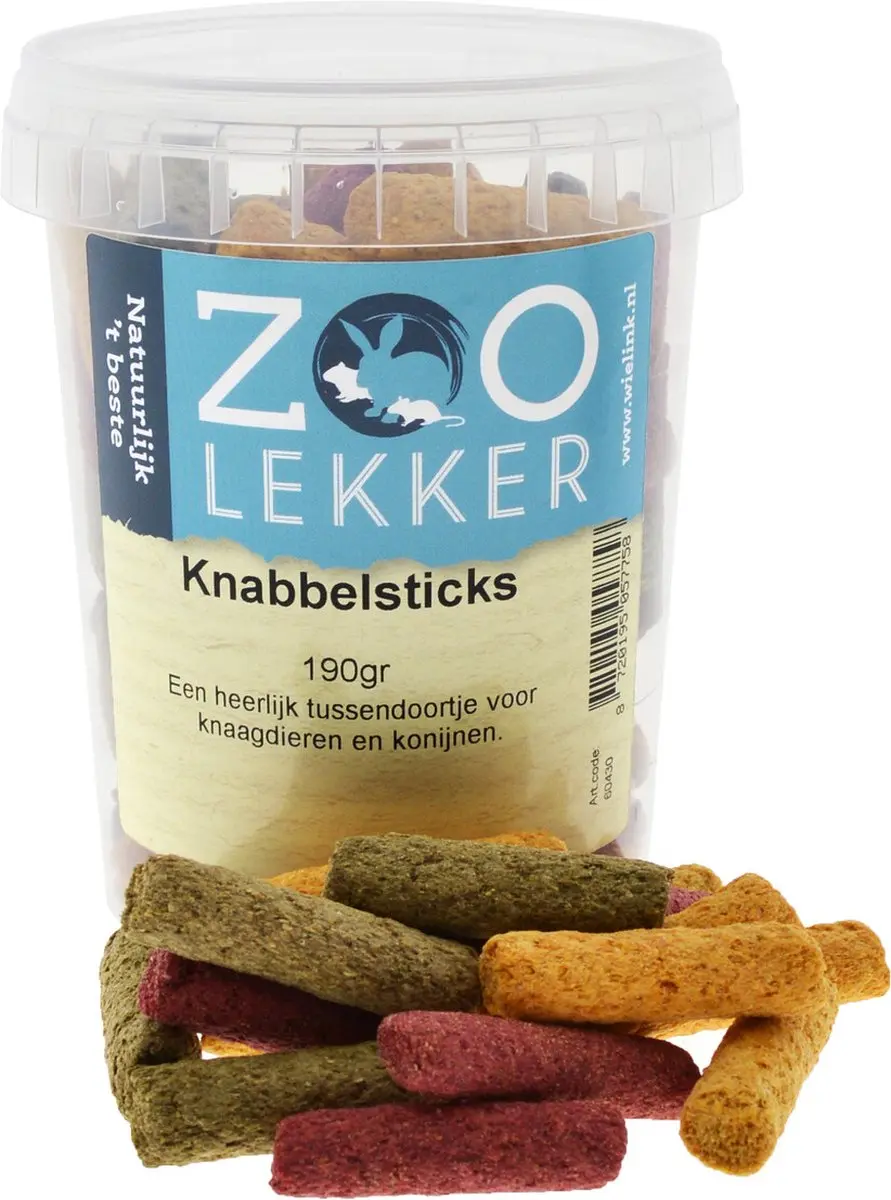 Zoolekker Knabbelsticks 190 gram