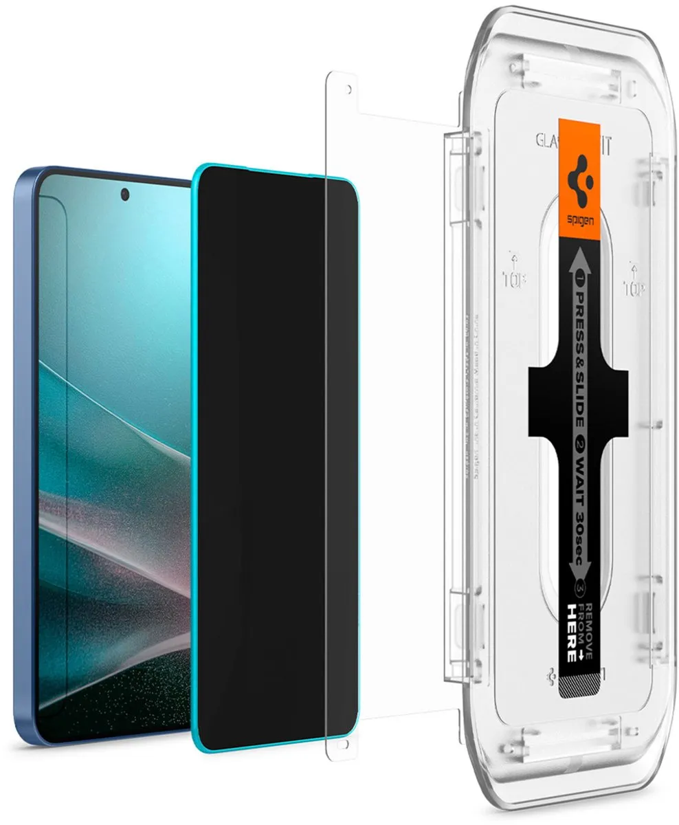 Spigen GLAStR Privacy EZ Fit Screenprotector AGL09308 - 2 Stuks