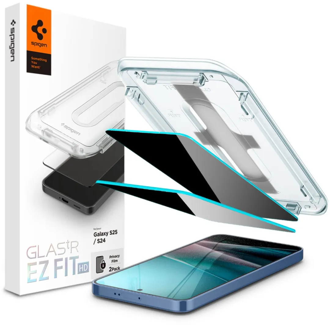 Spigen GLAStR Privacy EZ Fit Screenprotector AGL09308