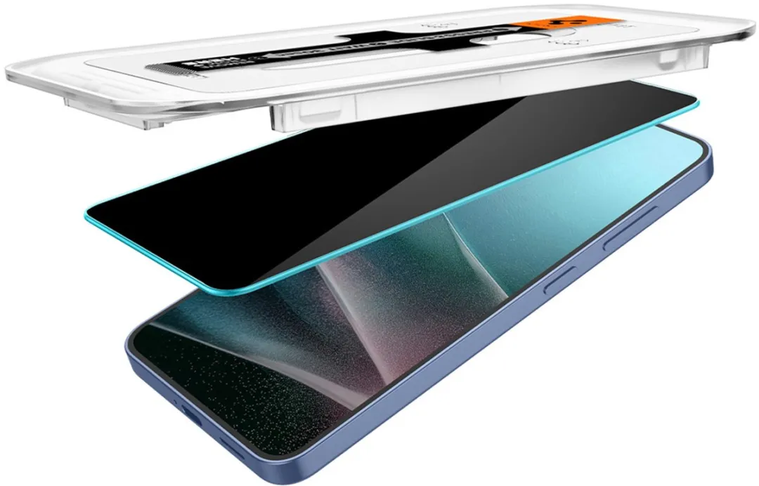 Spigen GLAStR Privacy EZ Fit Screenprotector AGL09308 - 2 Stuks