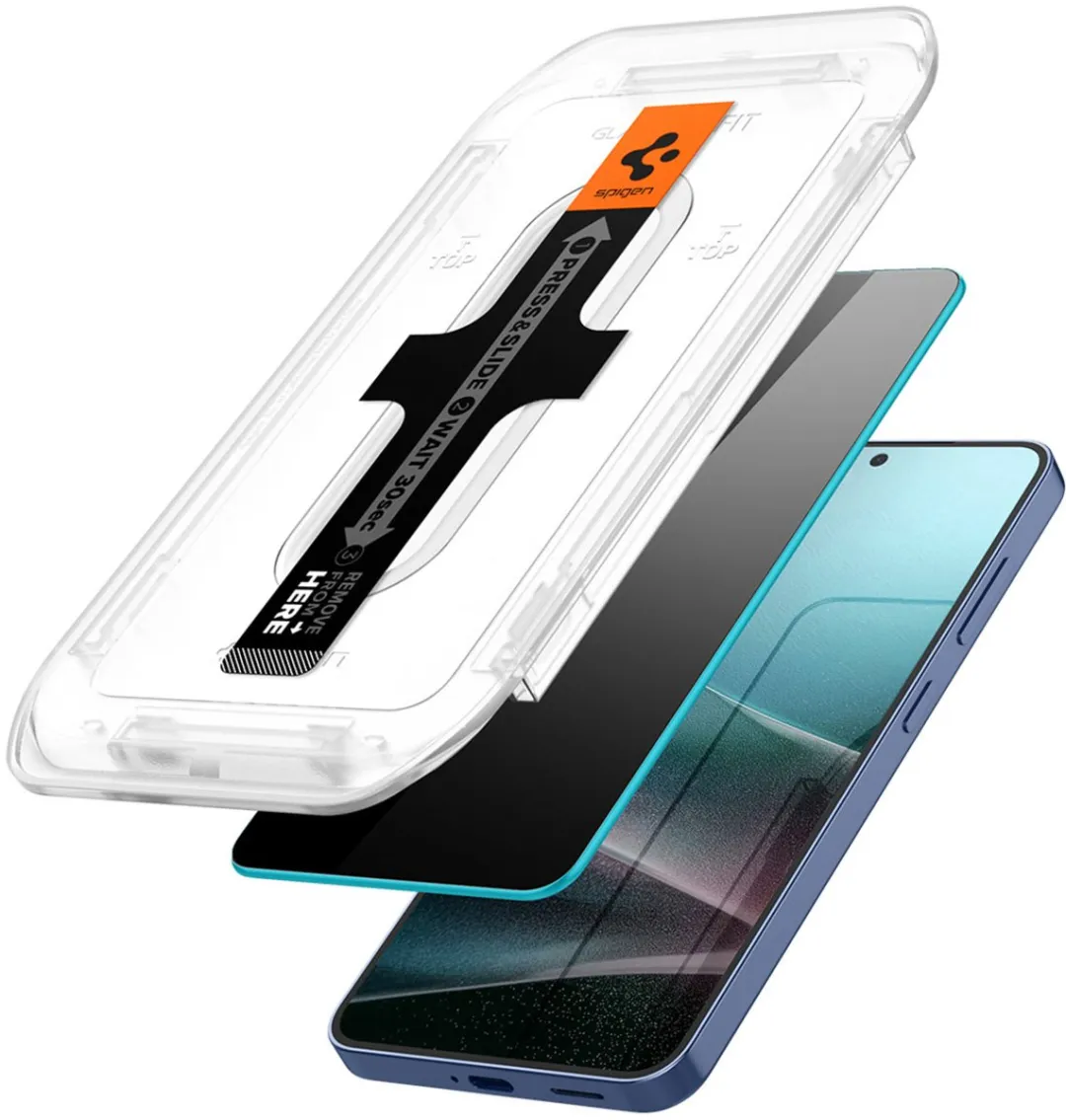 Spigen GLAStR Privacy EZ Fit Screenprotector AGL09308 - 2 Stuks