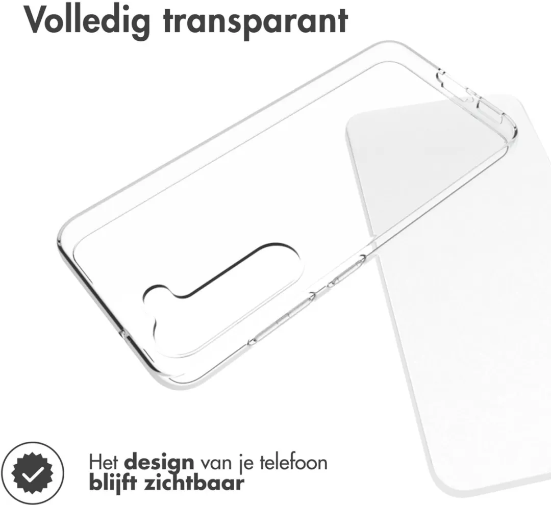 Accezz Hoesje Samsung Galaxy S23 - Transparant