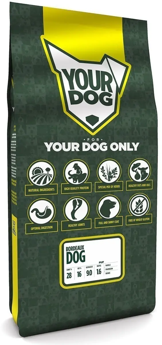 Yourdog Bordeaux Dog Pup Hondenbrokken