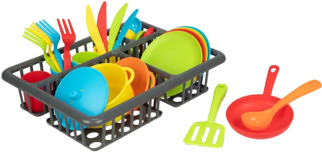 Toi-Toys Home Food Afwasrek 27-delig