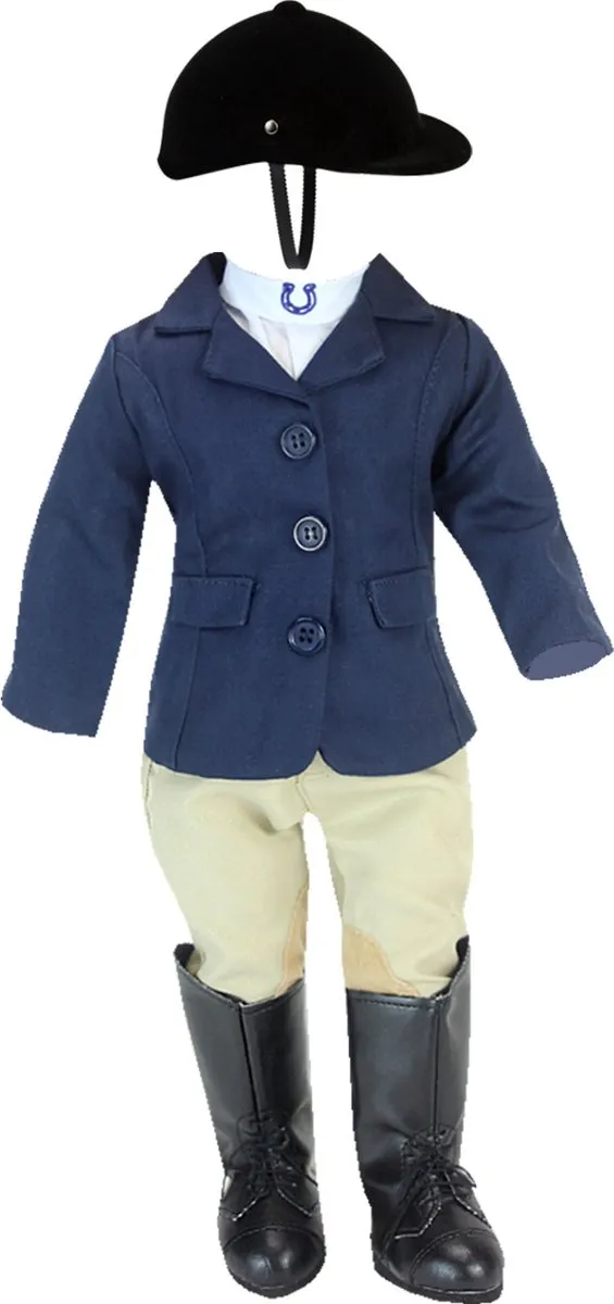 Sophia's by Teamson Kids Paardrijden outfit voor poppen - Ruiter kleding - 3+ jaar