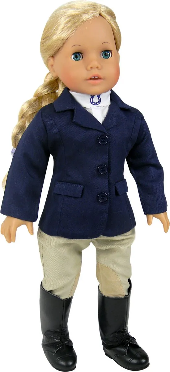 Sophia's by Teamson Kids Paardrijden outfit voor poppen - Ruiter kleding - 3+ jaar