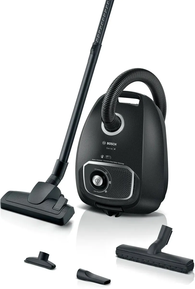Bosch BGL41BA3H Serie 4 EXCLUSIV Stofzuiger - 600W - 4L - Zwart