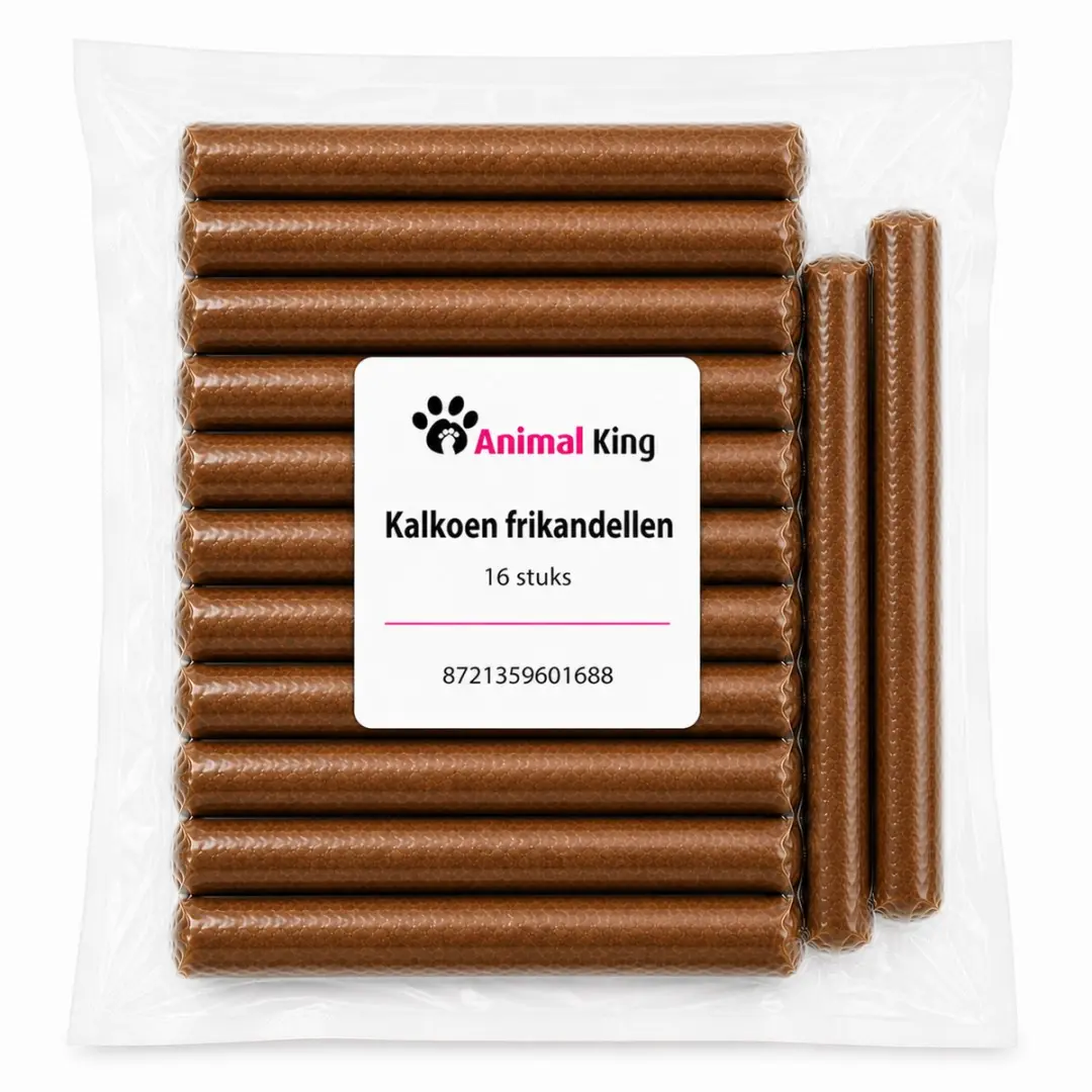 kalkoen frikandel hondensnack