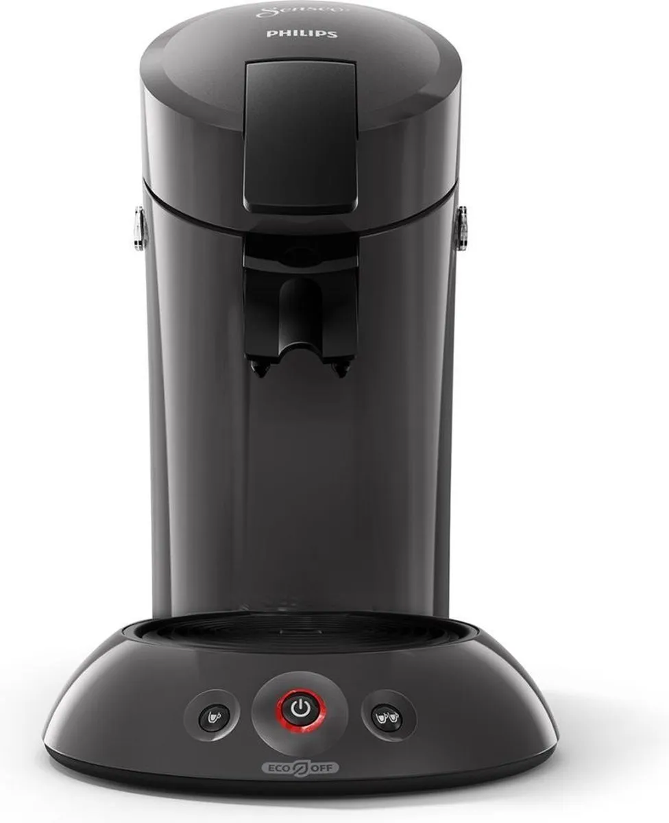 Philips Senseo Original Eco HD6552/38 Koffiepadmachine - 2 Kopjes - 1450W - Donker grijs - afbeelding 6 van 6
