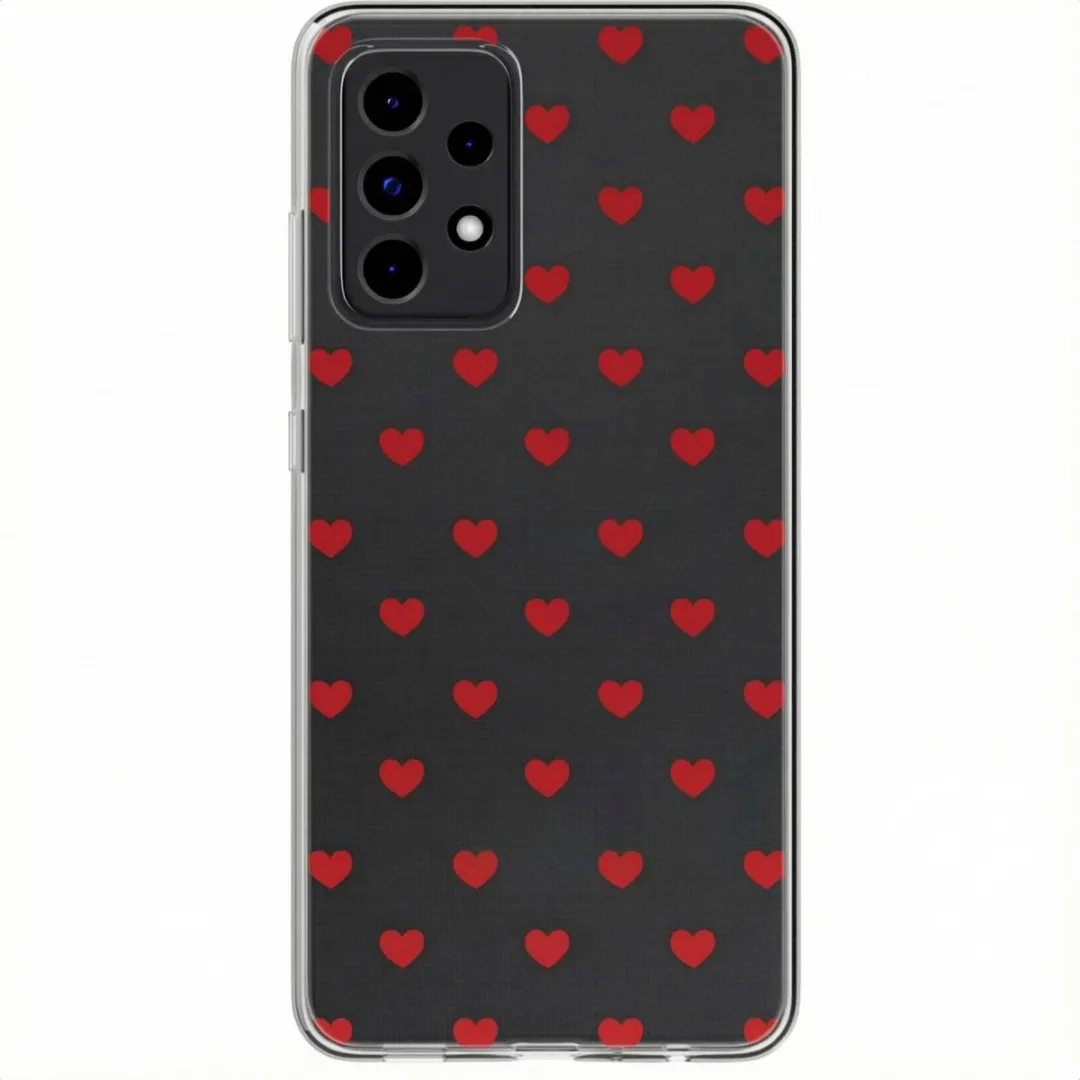Imoshion Hoesje Samsung Galaxy A52 Red Hearts