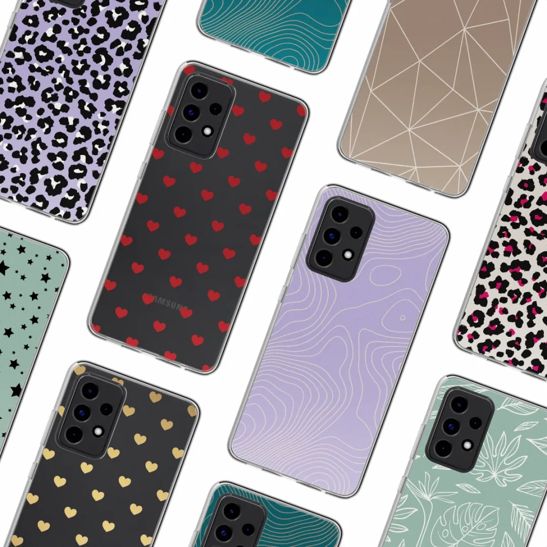 Imoshion Hoesje Samsung Galaxy A52 Red Hearts